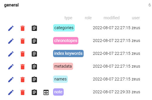 list of parts with preview available for note